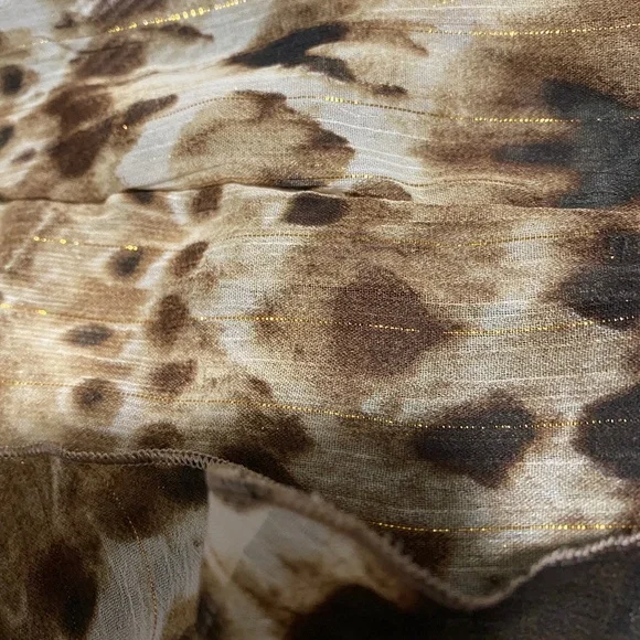 Zara Tie-dye Ruffled Top - Picture 9 of 9